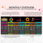 Monthly Budget Spreadsheet Template for Google Sheets, Budget Planner, Financial Planner, Expense Tracker, Savings Tracker, Budget Tracker