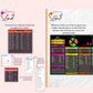 Monthly Budget Spreadsheet Template for Google Sheets, Budget Planner, Financial Planner, Expense Tracker, Savings Tracker, Budget Tracker