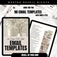 90 Email Templates with MRR & PLR Rights