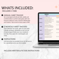 Habit Tracker, Google Sheets Habit Spreadsheet with Resell Rights