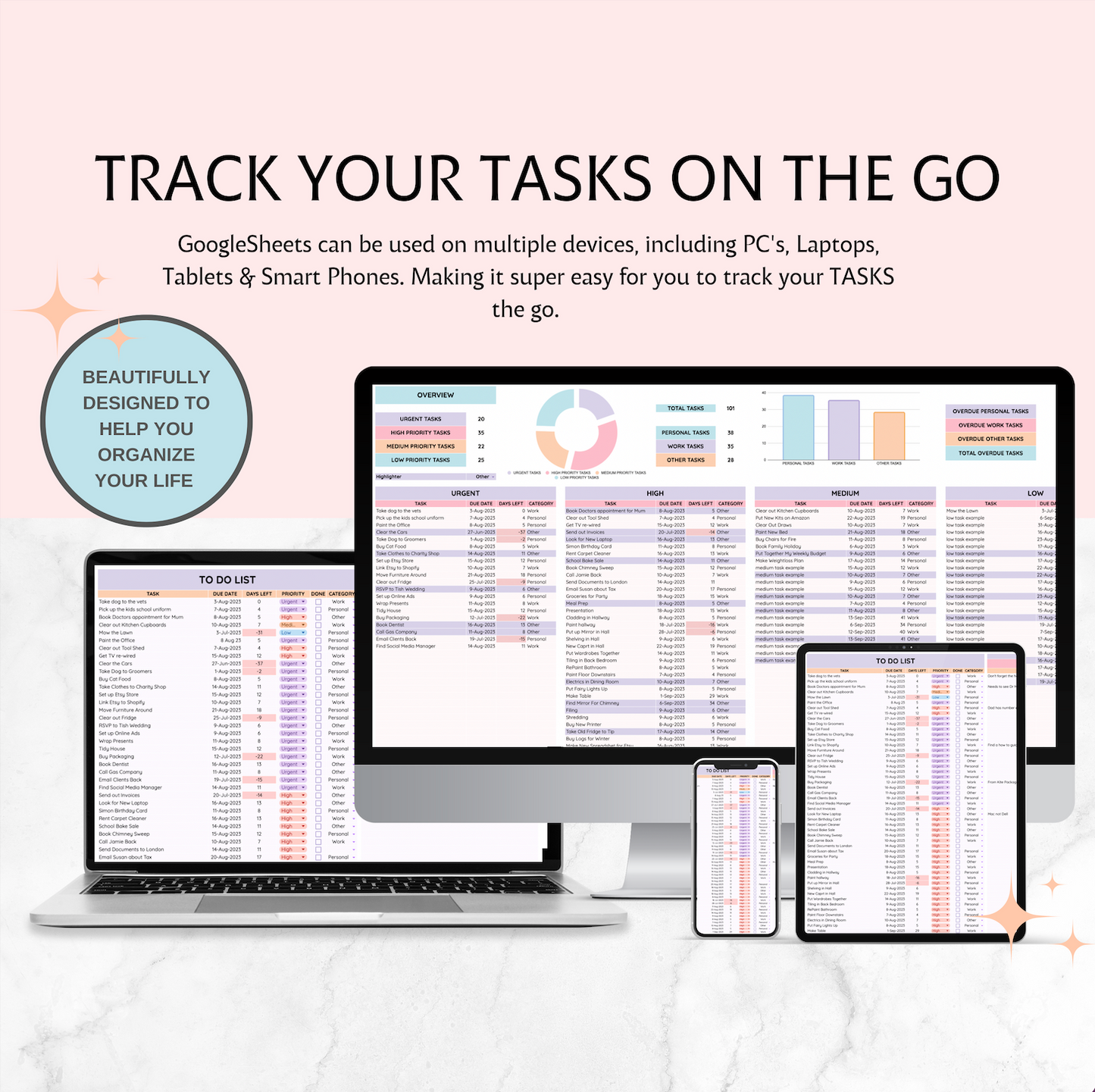 Digital To Do List and Task Tracker with Master Resell Rights & Private Label Rights
