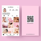 IG Instagram Business Card Template with Resell Rights