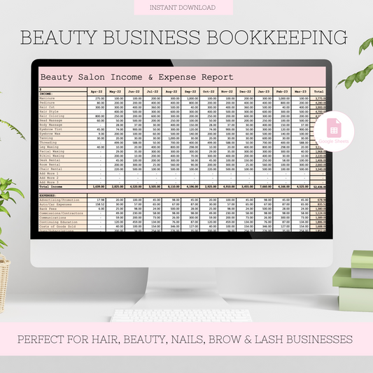 Beauty Business Bookkeeping